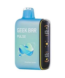 GEEK BAR PULSE 5% NIC 15000 PUFFS VAPE (DROP SOUR SAVERS - SAVERS EDITION)